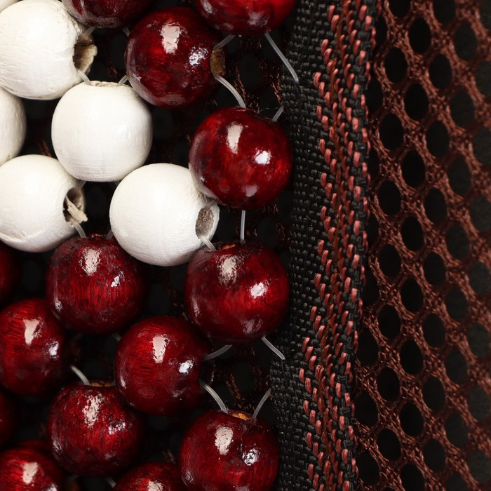 Накидка-массажер TORSO на сиденье, 123&times;47 см, узорная бамбуковая массажная вставка