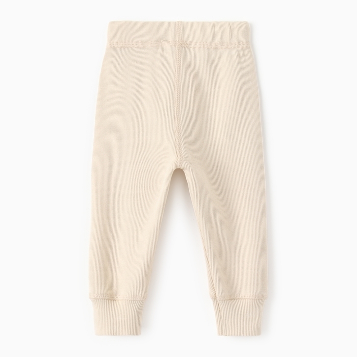 Штанишки детские MINAKU: Basic Line BABY, цвет бежевый, рост 74-80