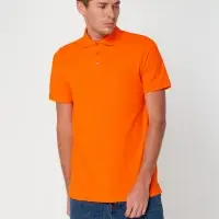Рубашка поло мужская Virma light, оранжевая, размер 3XL