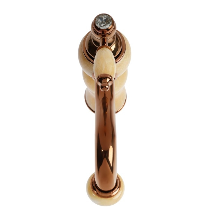 Смеситель для раковины ZEIN Z3795, дизайнерский, однорычажный, картридж 35 мм, цвет медный Смеситель для раковины ZEIN Z3795, дизайнерский, однорычажный, картридж 35 мм, цвет медный