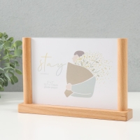 Фоторамка дерево на 1 фото 13х18 см "Альвисс" 21х3,5х14 см