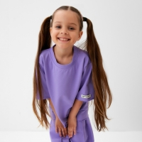 Футболка детская KAFTAN, р. 30 (98 - 104 см), сиреневый