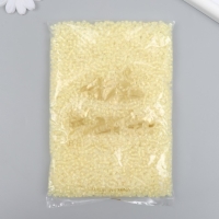 Бисер стекло 6/0 "Сливочный" светится УФ 450 гр Бисер стекло 6/0 "Сливочный" светится УФ 450 гр