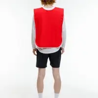 Манишка Member, красная с белым