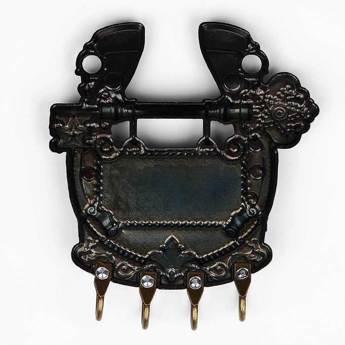 Ключница настенная-подкова &laquo;Счастья и удачи&raquo;, 11 х 12,5 см.