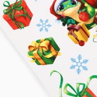 Наклейки новогодние, интерьерные &laquo;Змея 2025&raquo;, 29.7 х 42 см, Новый год