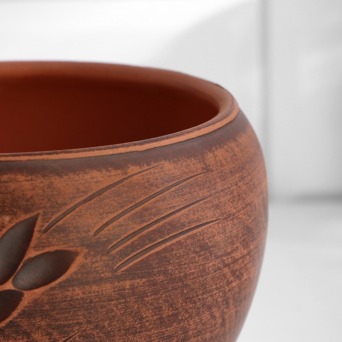 Горшок для жаркого №2 "Колос", 0,55 л, 11 х 12 х 12 см