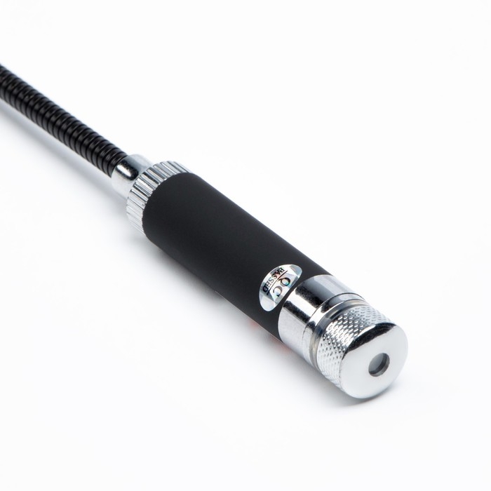 Лазерная указка, 650 нм, 2 насадки, USB. красный луч Лазерная указка, 650 нм, 2 насадки, USB. красный луч