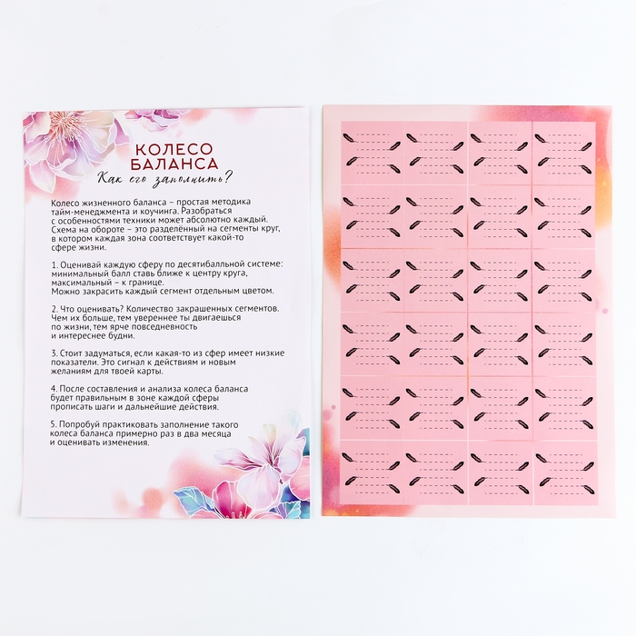 Карта желаний своими руками &laquo;В полете&raquo;, набор для творчества.