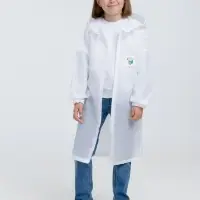 Дождевик детский Rainman Kids белый, 7-9 лет