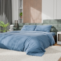 Постельное бельё Этель 1,5сп Tencel 155*210см, 160*245см, 50*70см-2шт, цвет серо-голубой Постельное бельё Этель 1,5сп Tencel 155*210см, 160*245см, 50*70см-2шт, цвет серо-голубой