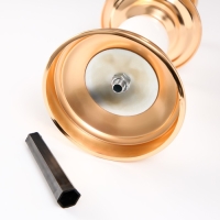 Подсвечник металл на 1 свечу d=5,8 см "Тулуза" 11,5х11,5х20 см Подсвечник металл на 1 свечу d=5,8 см "Тулуза" 11,5х11,5х20 см