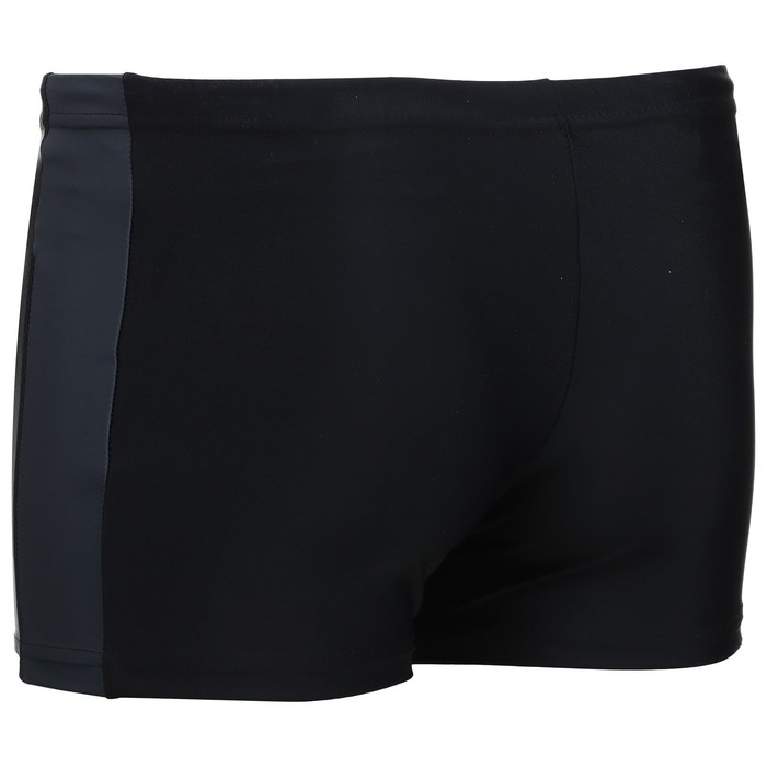 Плавки для плавания ONLITOP, р. 32, цвет чёрный/серый