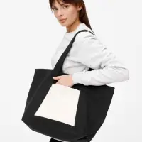 Шопер Shophop, черный с неокрашенным Шопер Shophop, черный с неокрашенным