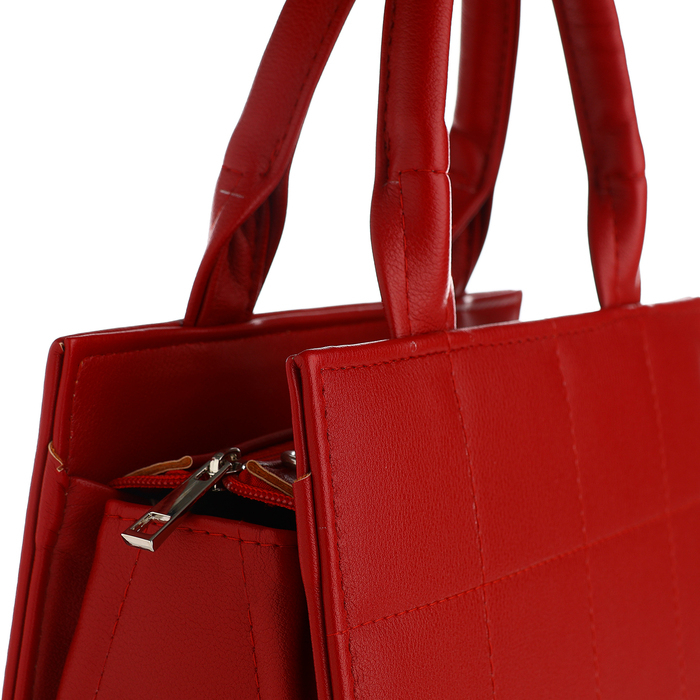 Сумка женская TEXTURA, тоут, средний размер, цвет красный Сумка женская TEXTURA, тоут, средний размер, цвет красный