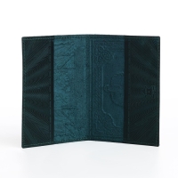 Обложка для паспорта, цвет зелёный Обложка для паспорта, цвет зелёный