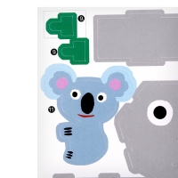Набор для творчества создние 3D фигурки «Коала» Набор для творчества создние 3D фигурки «Коала»