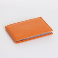 Визитница, 18 карт, цвет оранжевый
