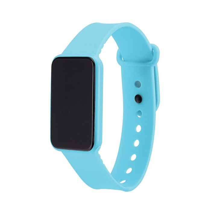 Часы наручные электронные, 3 АТМ, ремешок силикон, голубые Часы наручные электронные, 3 АТМ, ремешок силикон, голубые