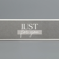 Коробка для конфет, кондитерская упаковка, 5 ячеек, &laquo;Для тебя!&raquo;, 5 х 21 х 3.3 см