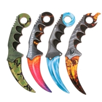 Сувенир, деревянное оружие, &laquo;Керамбит&raquo;, МИКС.