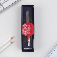 Ручка металл с колпачком «Russian sport», фурнитура серебро, 1.0 мм Ручка металл с колпачком «Russian sport», фурнитура серебро, 1.0 мм