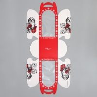 Складная коробка под маленький торт &laquo;С Новым годом!&raquo;, 15 х 15 х 18 см, Новый год