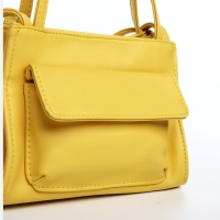 Сумка женская тоут на молнии, цвет жёлтый Сумка женская тоут на молнии, цвет жёлтый