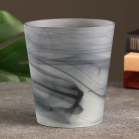 Кашпо "Бальзамин" Алеб черное, 1,2 л Кашпо "Бальзамин" Алеб черное, 1,2 л