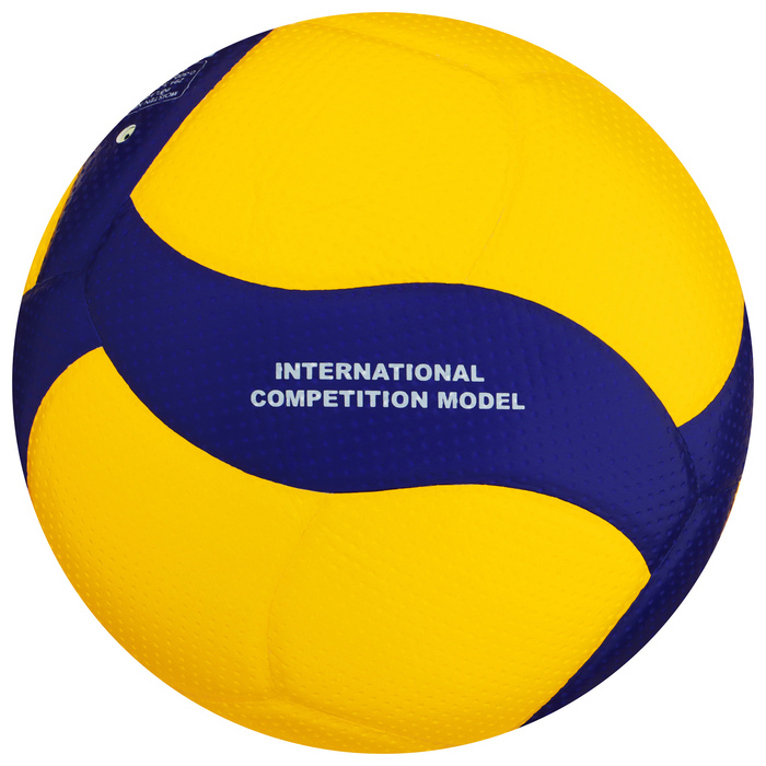 Волейбольный мяч Mikasa V300W, клееный, 18 панелей, р. 5, microfiber PU