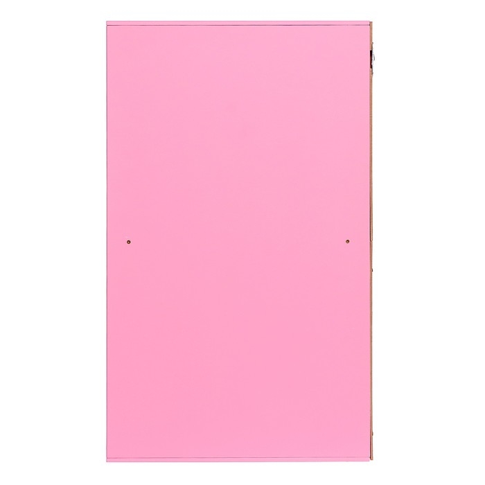 Стеллаж с дверцами &laquo;Пони&raquo;, 60 &times; 60 см, цвет розовый