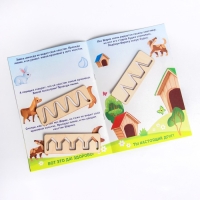 Пропись с линейками «Дикие и домашние животные», 8 линеек Пропись с линейками «Дикие и домашние животные», 8 линеек