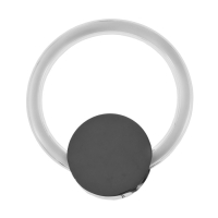 Бра 1792/1 LED 20Вт 4000К хром 20х22 см