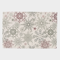 Салфетки новогодние на стол Доляна &laquo;Новый Год&raquo;, 4 шт, сервировочная, 45&times;30 см