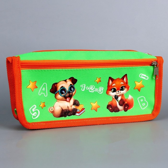 Подарочный набор школьника &laquo;Зверята&raquo;, 14 предметов