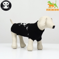 Свитер "Мишка", S (ДС 23, ОШ 23, ОГ 26-45 см), чёрный Свитер "Мишка", S (ДС 23, ОШ 23, ОГ 26-45 см), чёрный