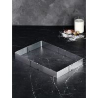 Форма для выпечки с регулировкой размера &laquo;Прямоугольная&raquo;, h-5 см, 15х25 - 27х48 см