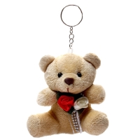 Брелок «Мишка с цветами», цвета МИКС Брелок «Мишка с цветами», цвета МИКС