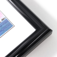 Фоторамка пластик "Палитра" 10x15 см, черный Фоторамка пластик "Палитра" 10x15 см, черный
