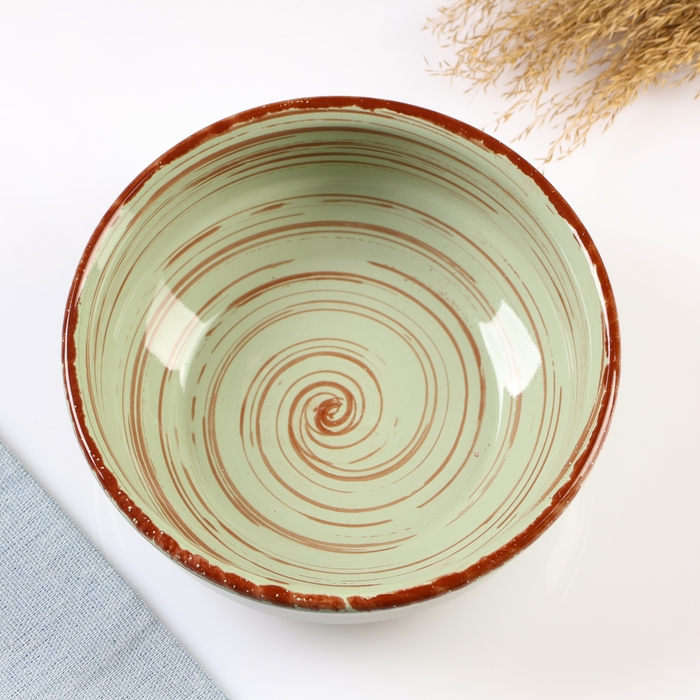 Миска Миска "Русская малая" 0,5л / 15,5х6см, мята