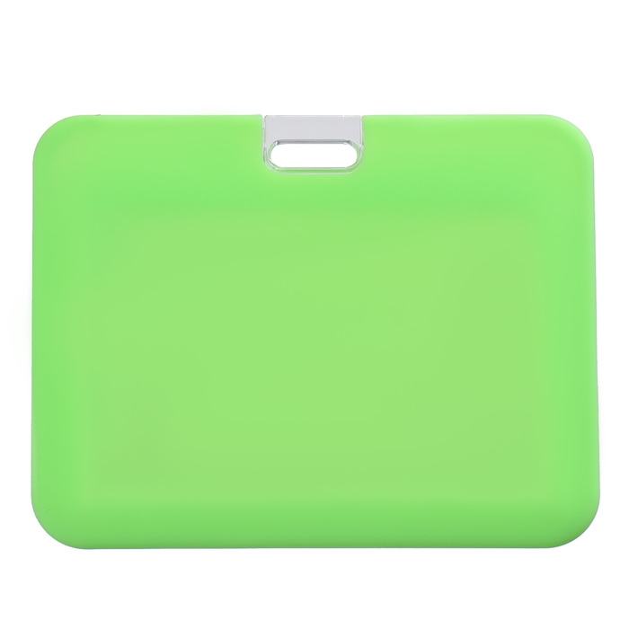 Бейдж горизонтальный 85 х 54 мм, ErichKrause силиконовый корпус, микс