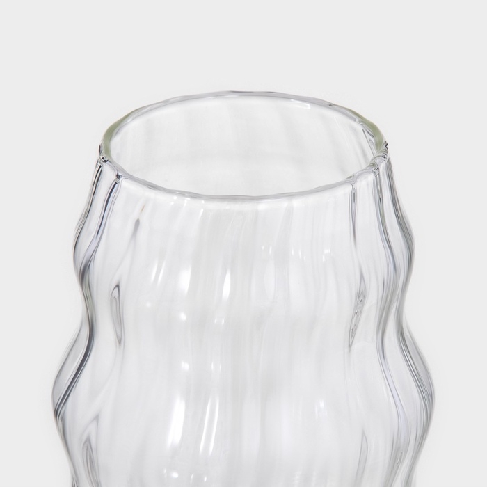 Стаканы «Леон», 500 мл, 9×12 см, набор 2 шт, стекло, прозрачные Стаканы «Леон», 500 мл, 9×12 см, набор 2 шт, стекло, прозрачные