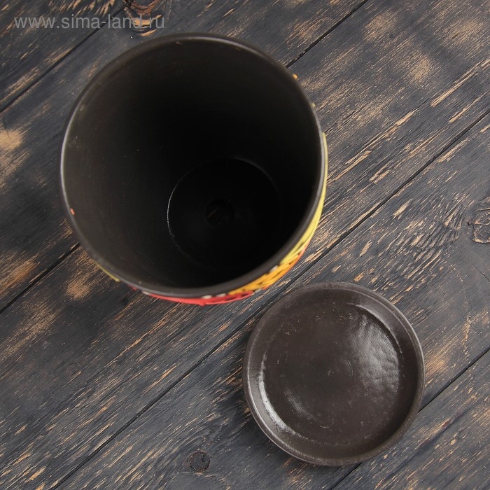 Горшок цветочный "Радуга" № 5 Высокий овал,  4,8 л