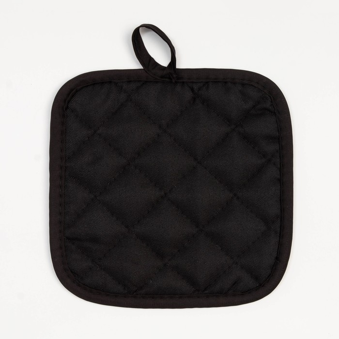 Кухонный набор 2 прихватки Этель &laquo;Подсолнухи&raquo; , прихватка 17х17 см, варежка 24х16 см, 100% п/э