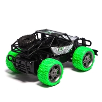 Джип радиоуправляемый &laquo;Багги&raquo;, 1:18, работает от батареек, цвет зелёный