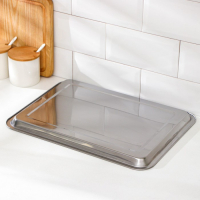 Поднос из нержавеющей стали, 40×30×2 см (+/- 1см) Поднос из нержавеющей стали, 40×30×2 см (+/- 1см)