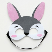 Карнавальный набор &laquo;Озорной зайка&raquo;: плащ, маска