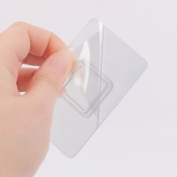 Органайзер для хранения, навесной, 1 секция, с клеевой основой и крючками, 38,7 × 8,5 × 6,5 см, цвет полупрозрачный/белый Органайзер для хранения, навесной, 1 секция, с клеевой основой и крючками, 38,7 × 8,5 × 6,5 см, цвет полупрозрачный/белый