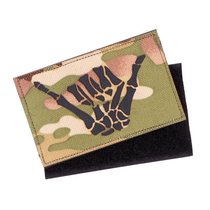 Нашивка - шеврон Нашивка - шеврон "Джамбо" мультикам, технология call sign patch 8.5 х 5 см