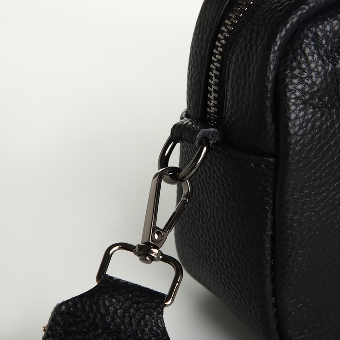 Сумка женская на молнии, цвет чёрный Сумка женская на молнии, цвет чёрный